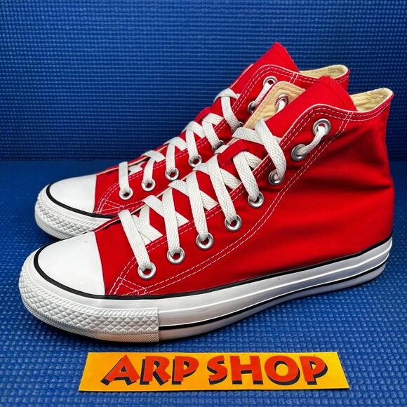 🔴 Converse Chuck Taylor 70 Women`s Size 8.5 Red White Athletic Shoes M9621 - Picture 1 of 8